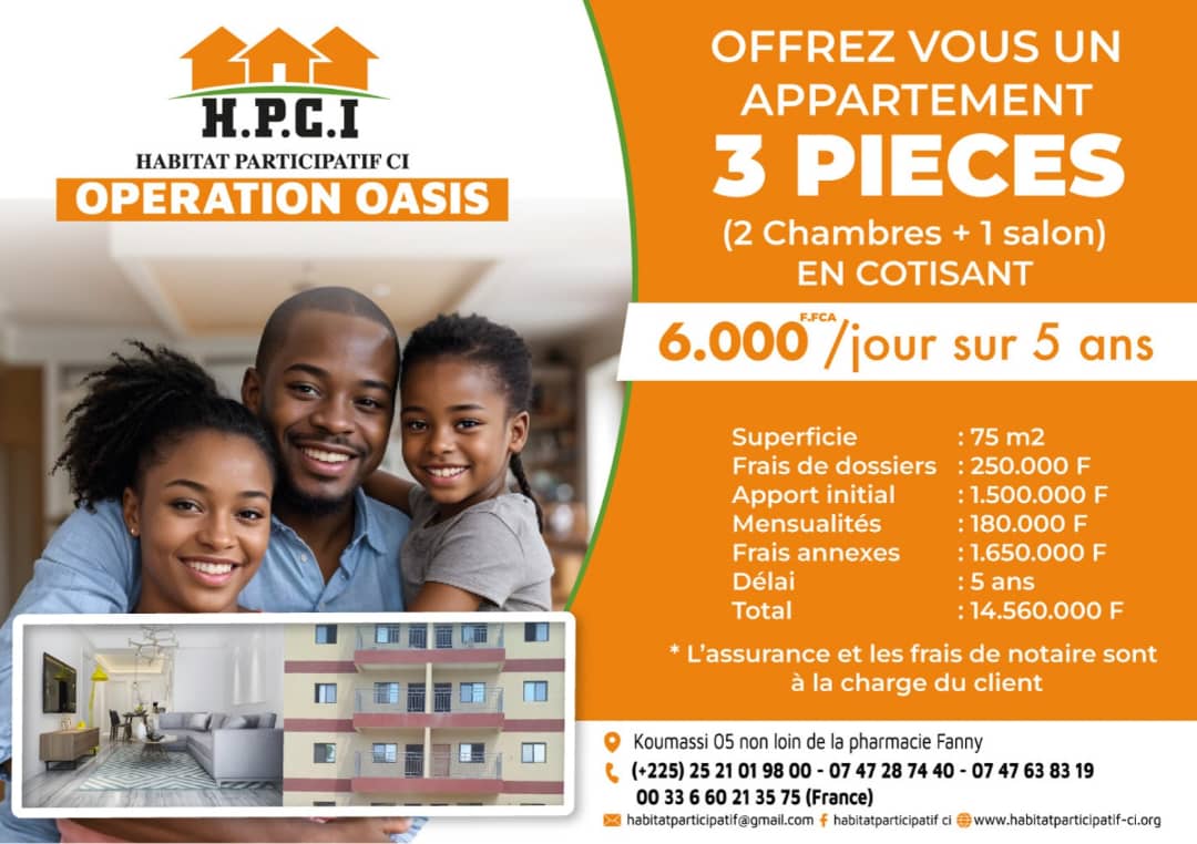 Appartement 3 Pièces HPCI