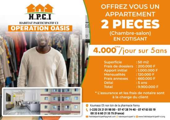 Appartement 2 Pièces HPCI